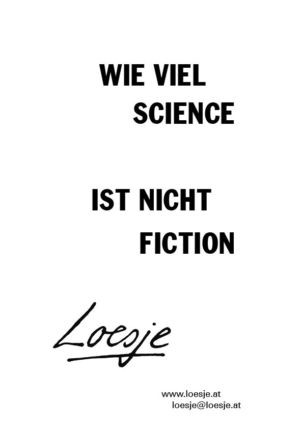 Wie viel Science ist nicht Fiction